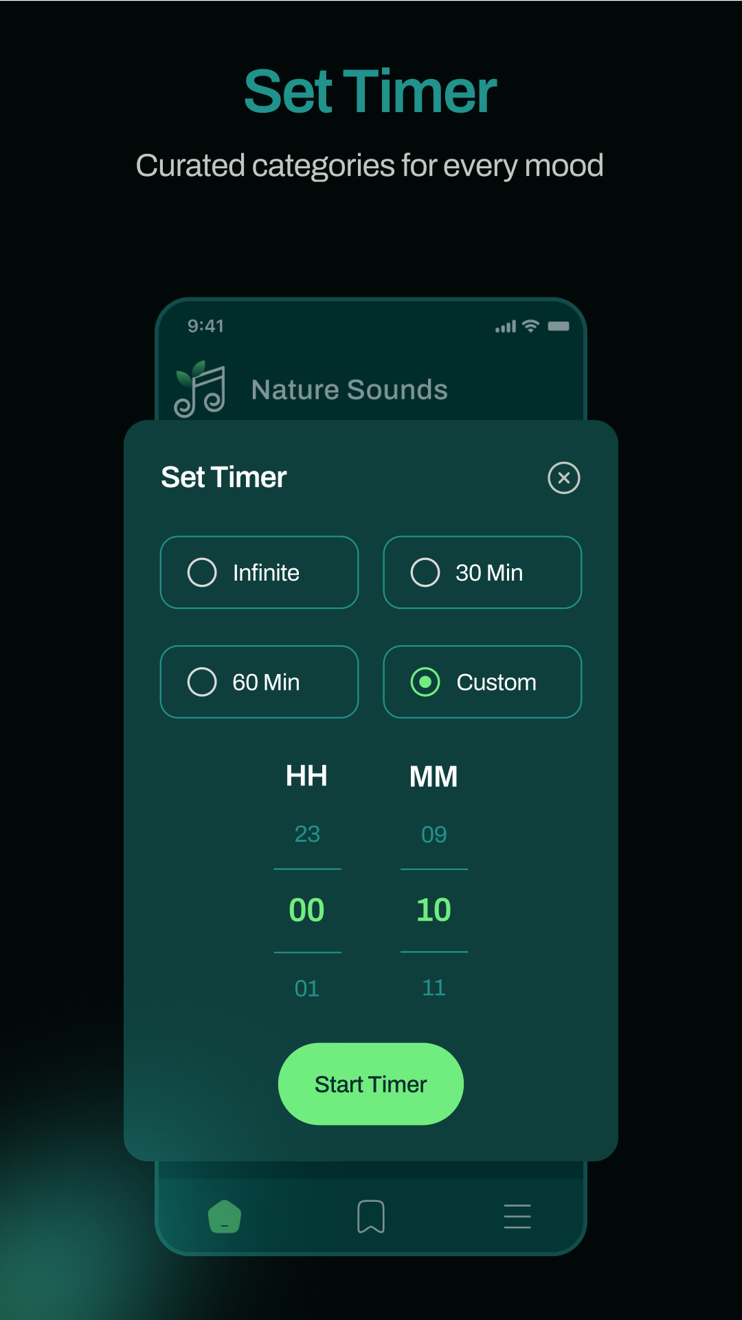 اسکرین شات 8 برنامه Relaxing Night Nature Sounds