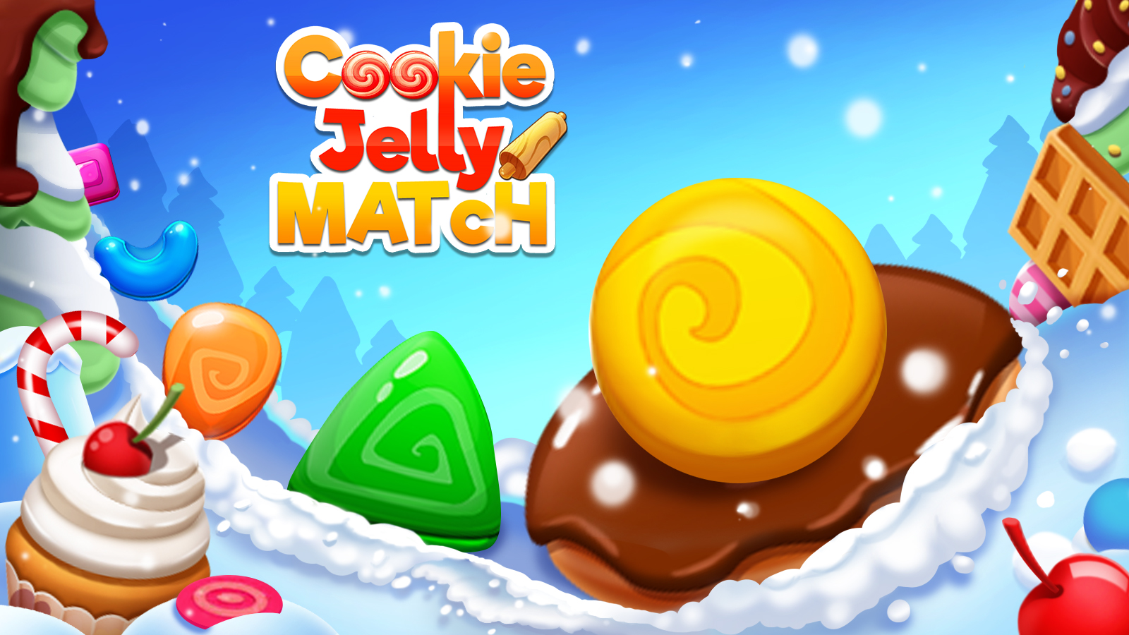 اسکرین شات 1 بازی Cookie Jelly Match
