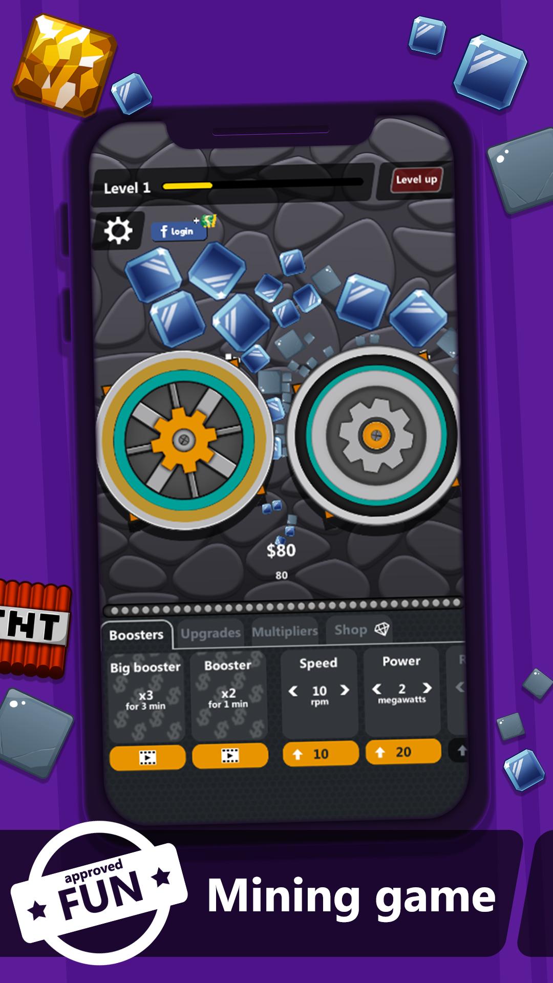اسکرین شات 1 بازی Grind my Gears - Idle Fun