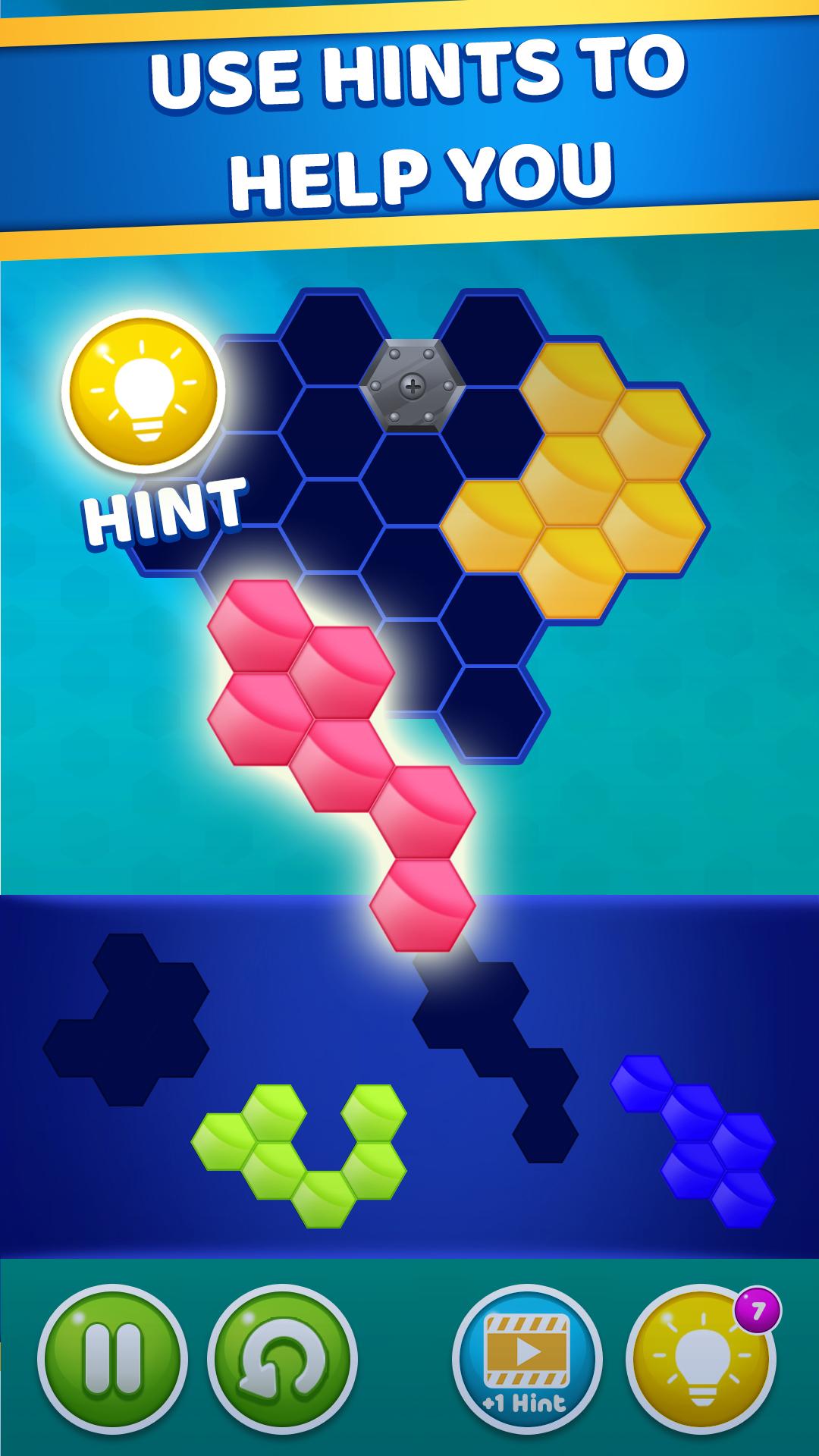 اسکرین شات 3 بازی Hexagon Match