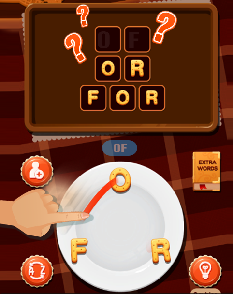 اسکرین شات 1 بازی Word Cooking