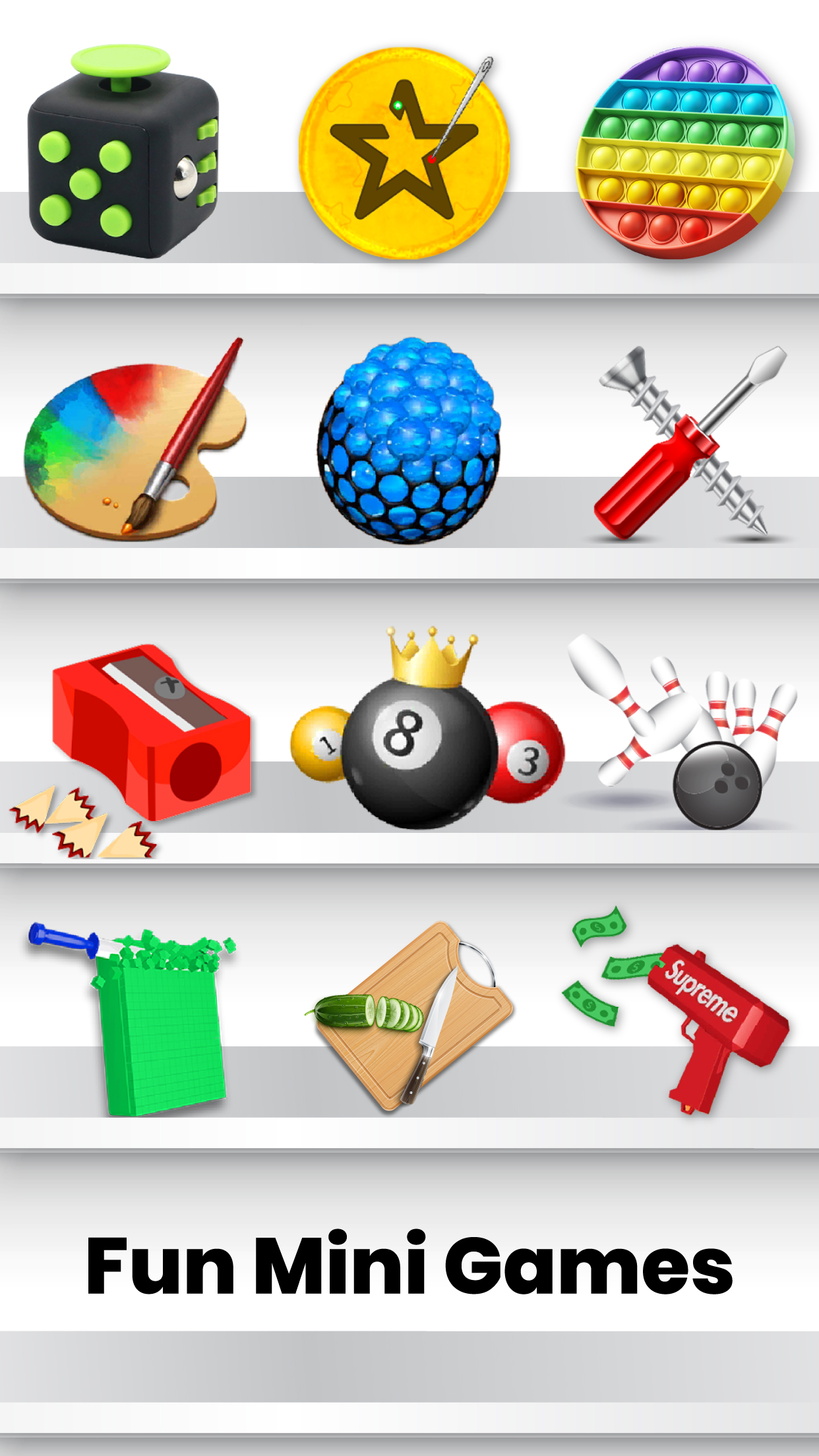 اسکرین شات 2 بازی Antistress Mini Relaxing Games