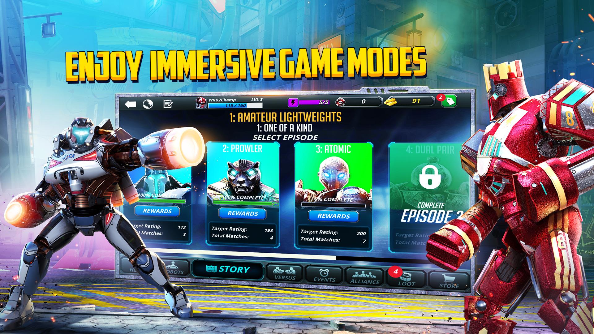 اسکرین شات 3 بازی World Robot Boxing 2