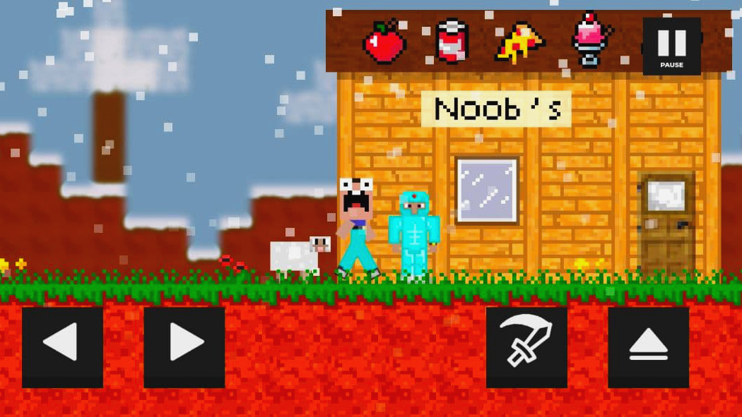 اسکرین شات 1 بازی Remake: Noob vs Pro vs Hacker