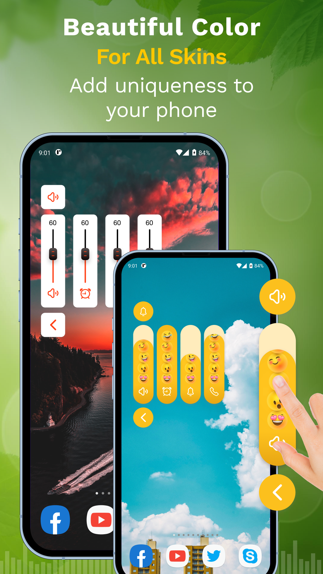 اسکرین شات 2 برنامه Volume Control - Volume Slider