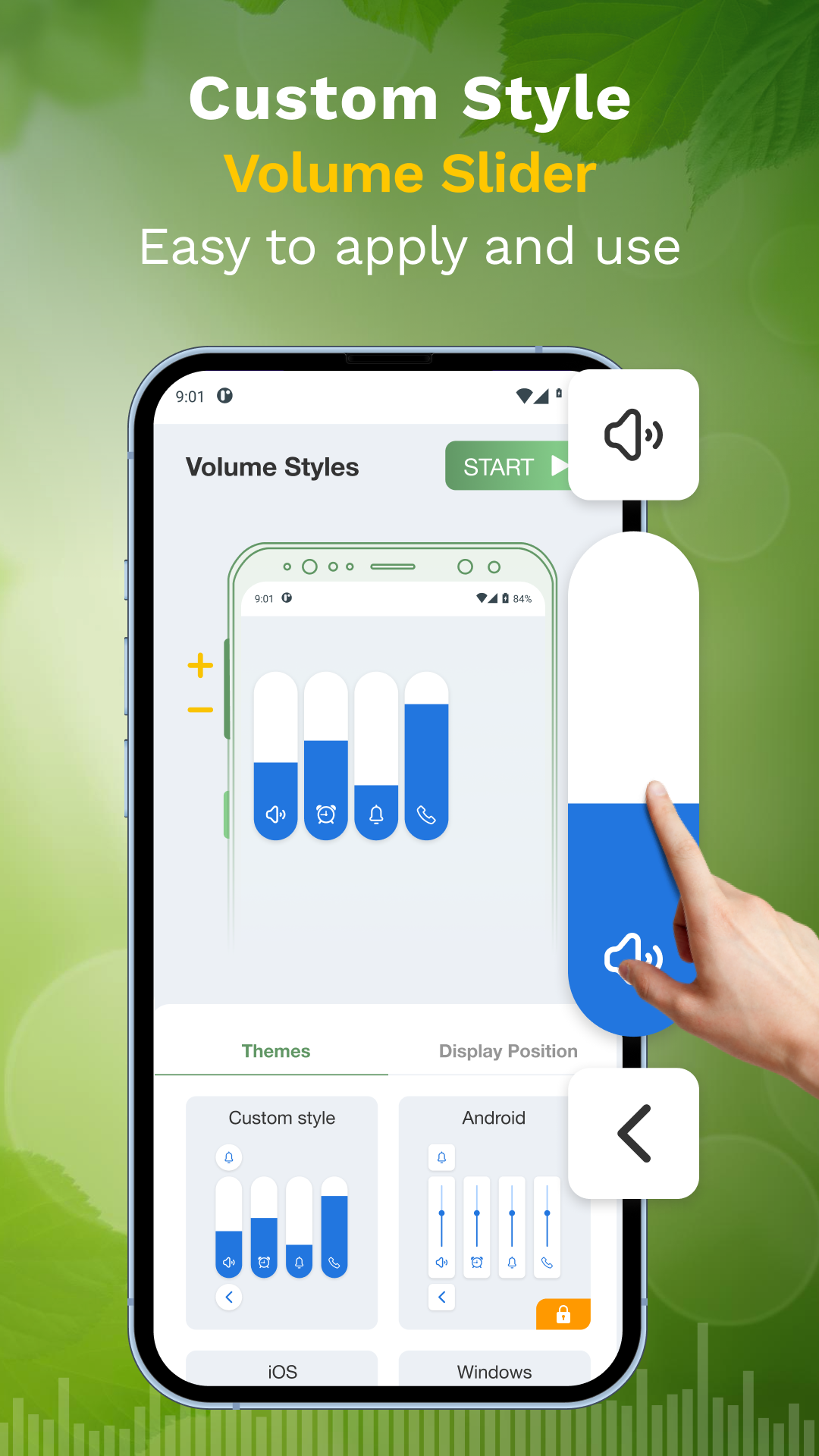 اسکرین شات 6 برنامه Volume Control - Volume Slider