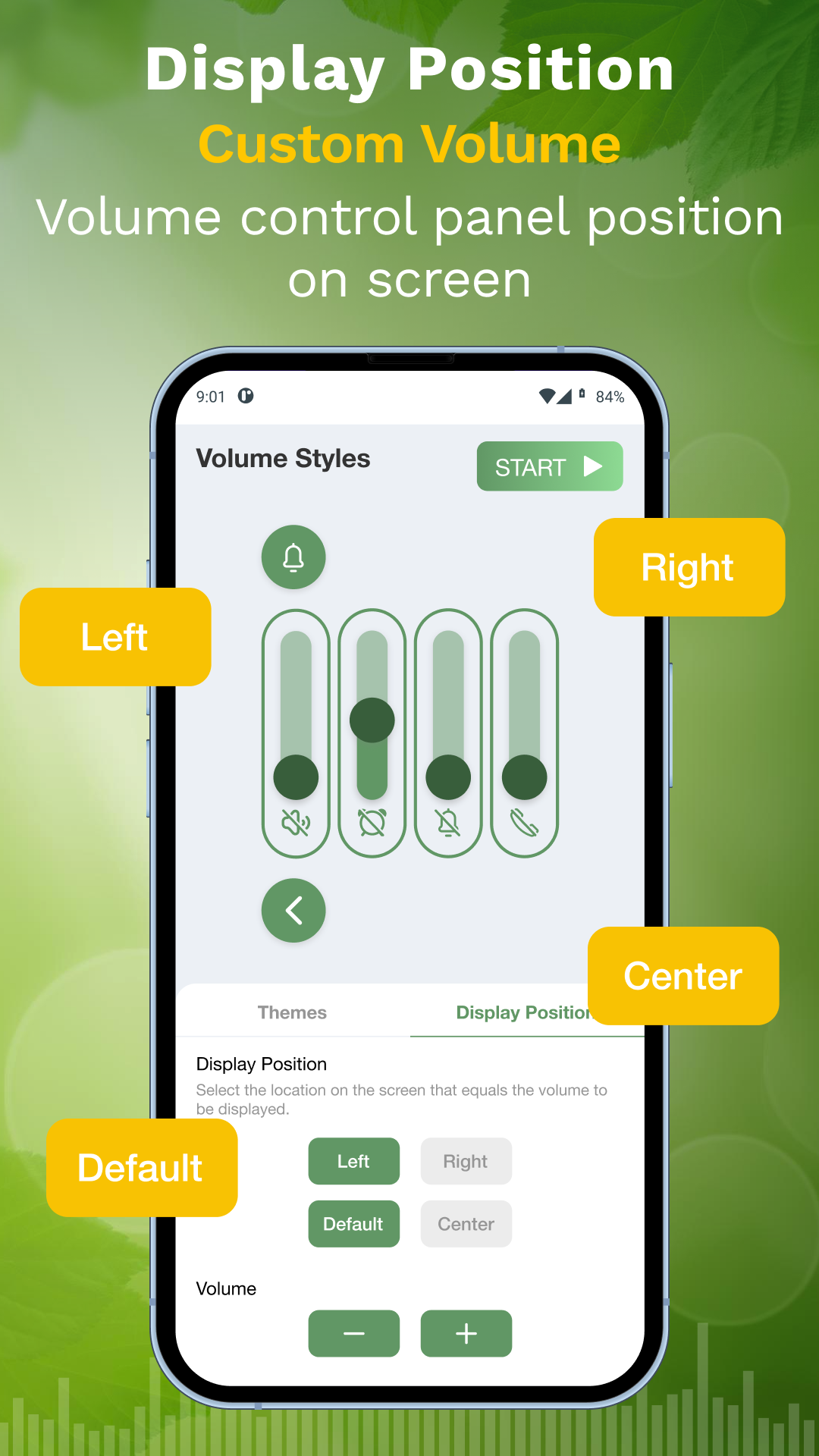 اسکرین شات 5 برنامه Volume Control - Volume Slider