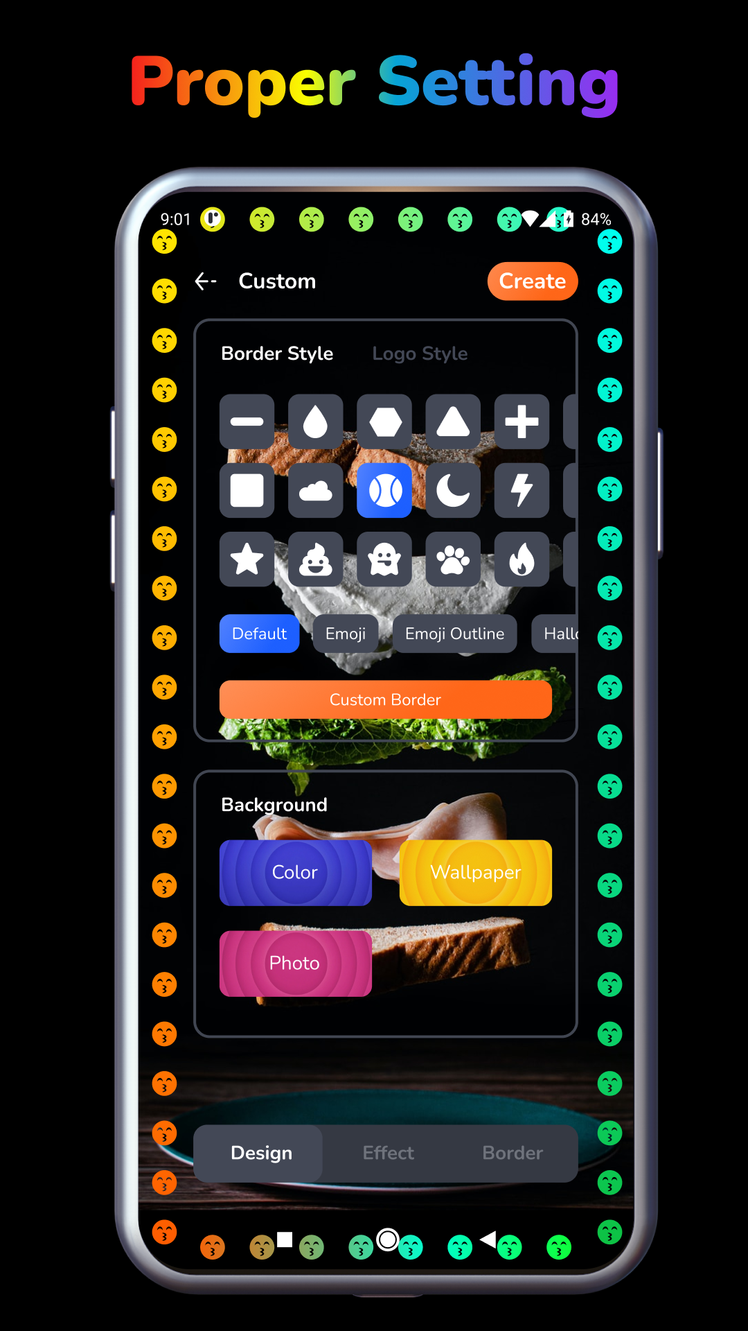 اسکرین شات 8 برنامه Edge Lighting - Live Wallpaper
