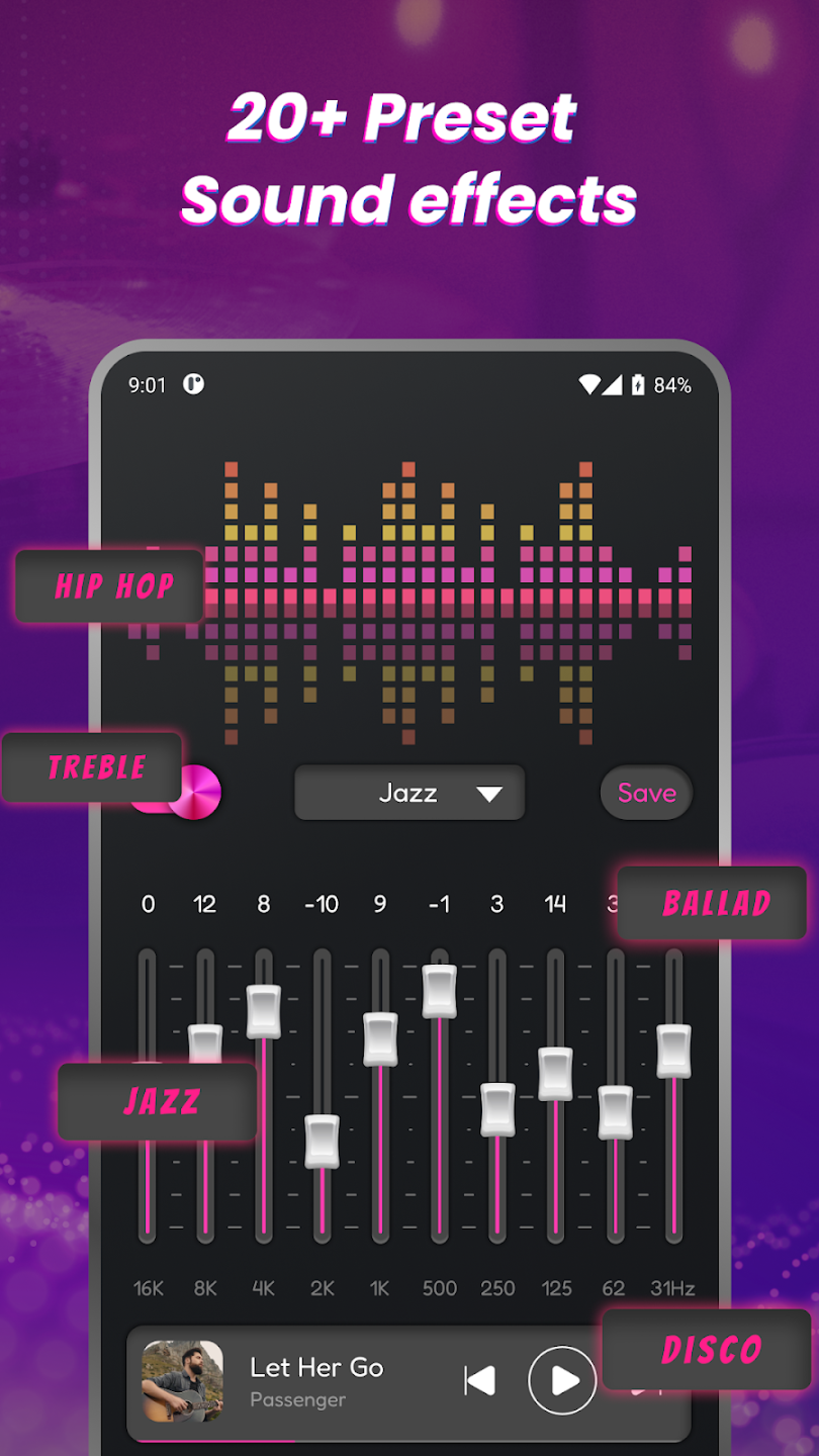 اسکرین شات 3 برنامه Volume Booster- Sound Enhancer