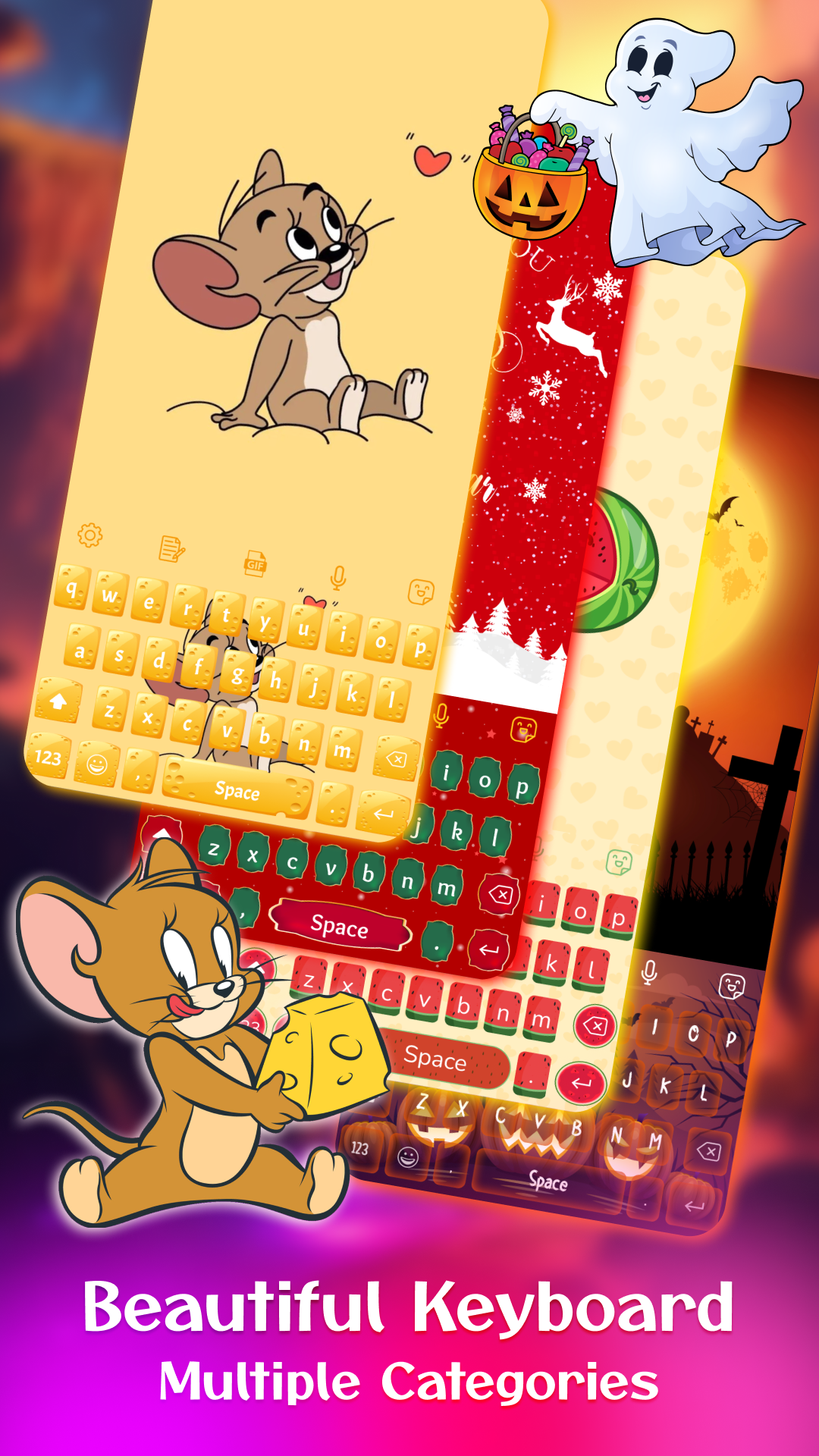 اسکرین شات 2 برنامه Keyboard Maker: Keyboard Theme