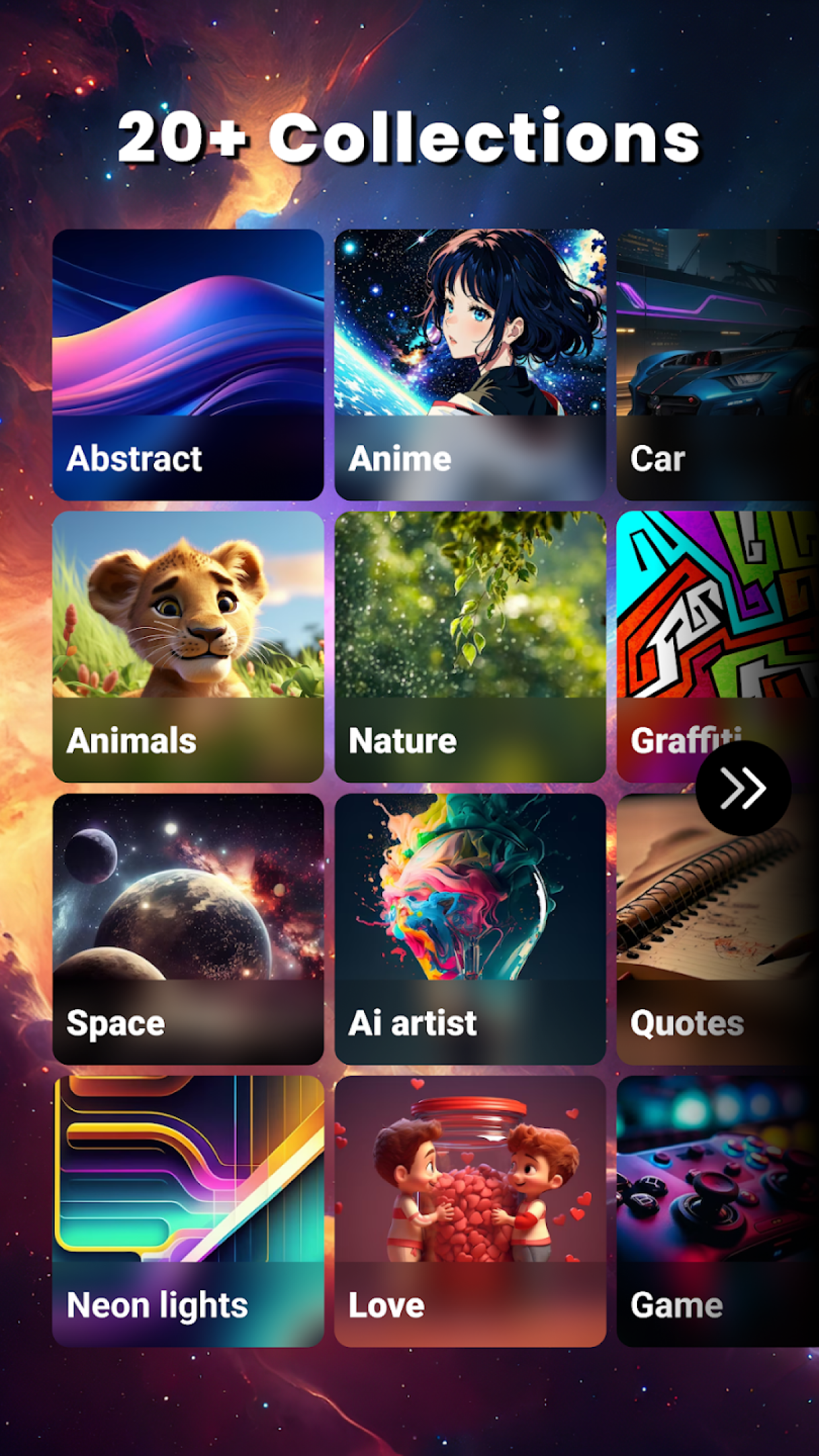 اسکرین شات 3 برنامه HD Wallpapers, Wallpaper Maker