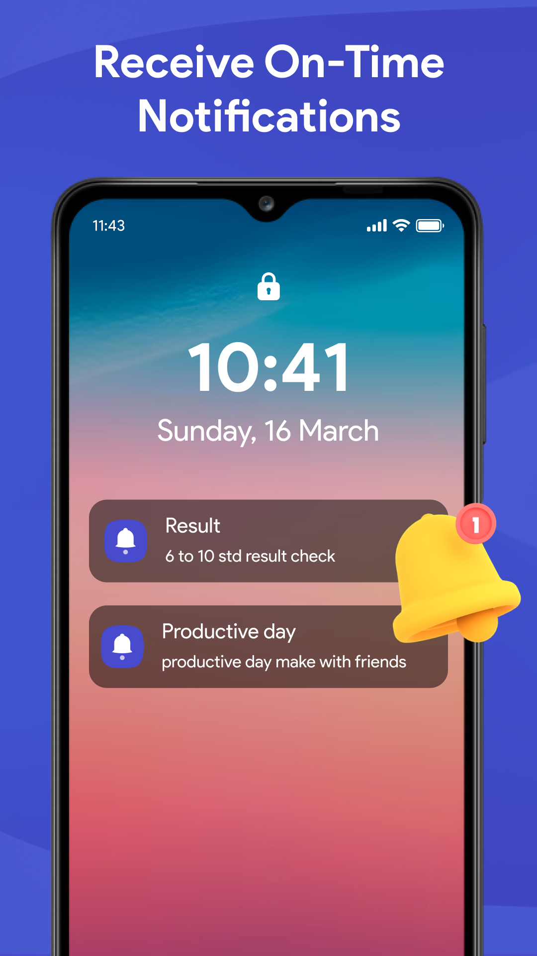 اسکرین شات 2 برنامه Reminder