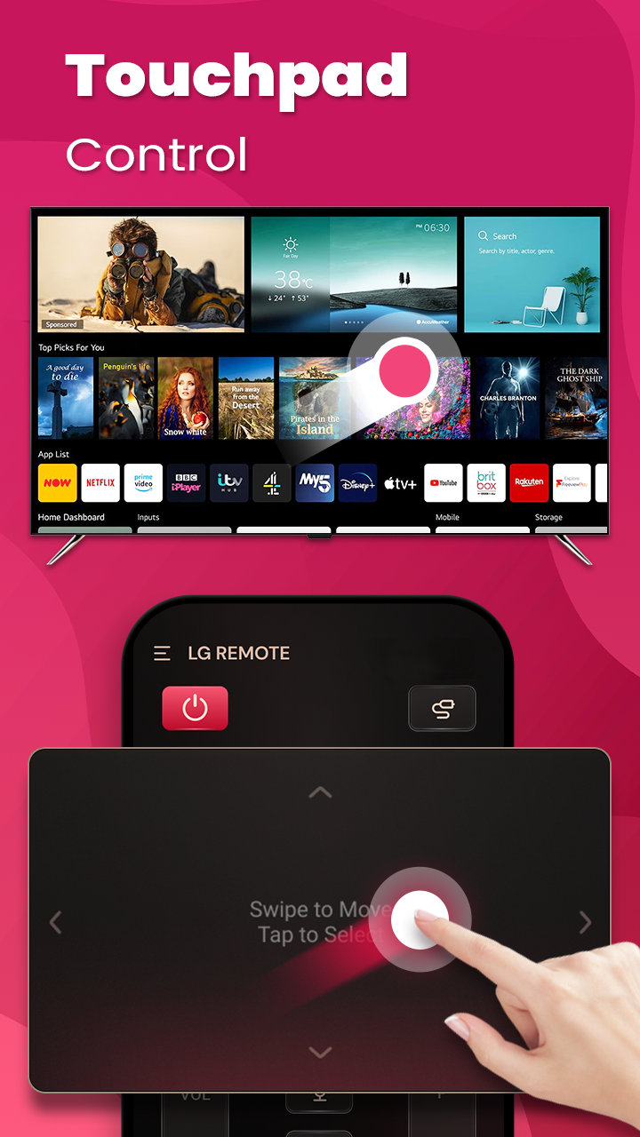 اسکرین شات 7 برنامه TV Remote:LG TV Remote Control