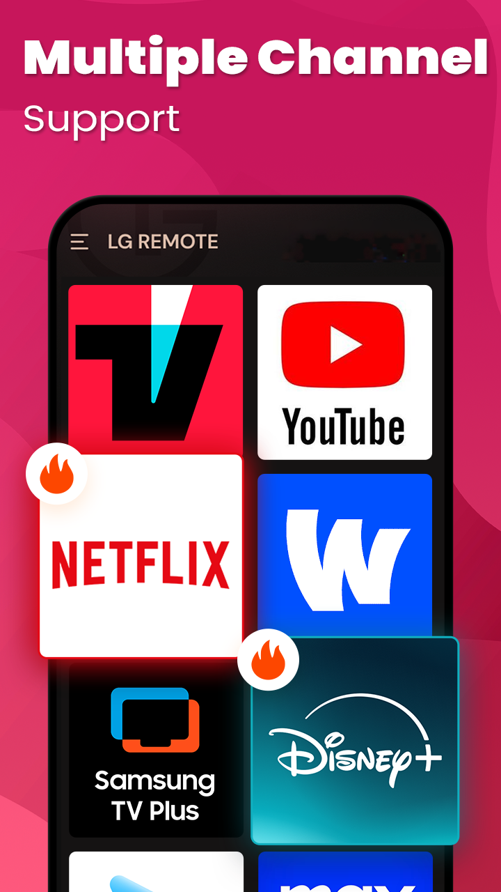 اسکرین شات 5 برنامه TV Remote:LG TV Remote Control