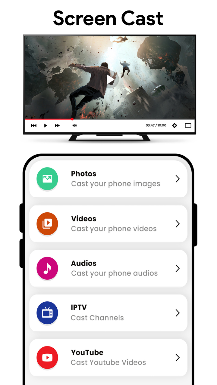 اسکرین شات 5 برنامه Tv Remote Control For All