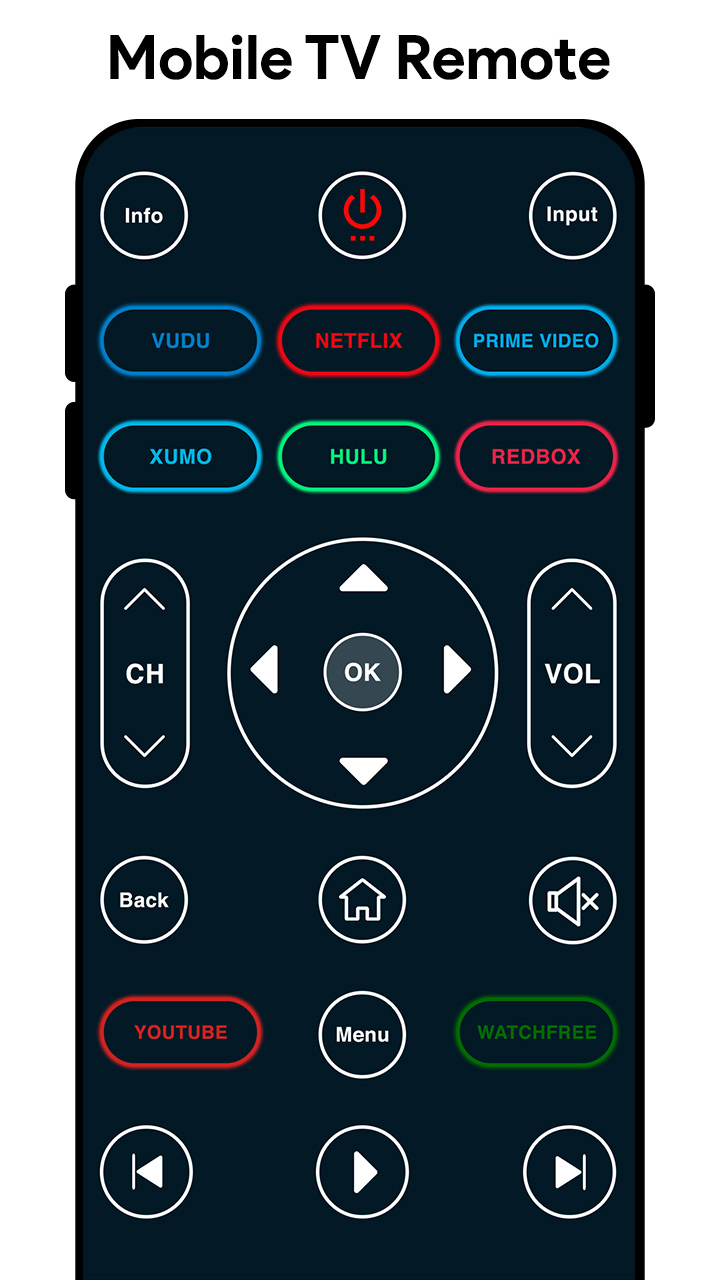 اسکرین شات 3 برنامه Tv Remote Control For All