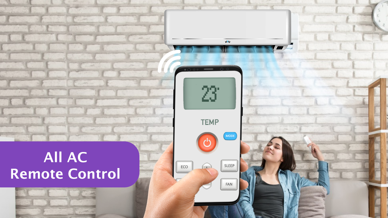 اسکرین شات 1 برنامه AC Remote Universal