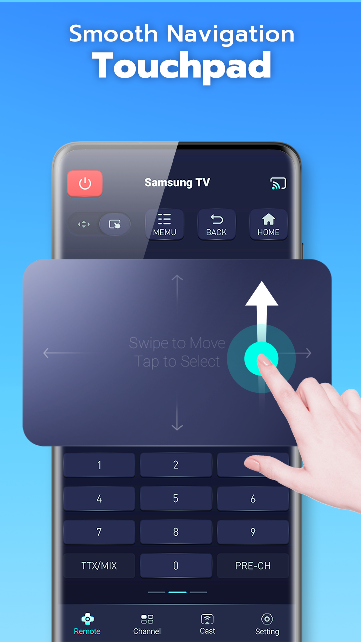 اسکرین شات 3 برنامه Universal TV Remote Control
