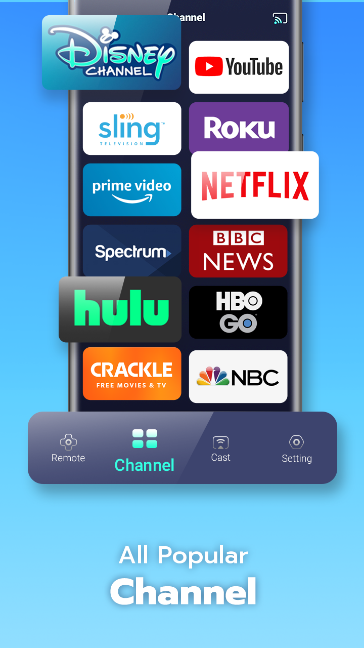 اسکرین شات 1 برنامه Universal TV Remote Control