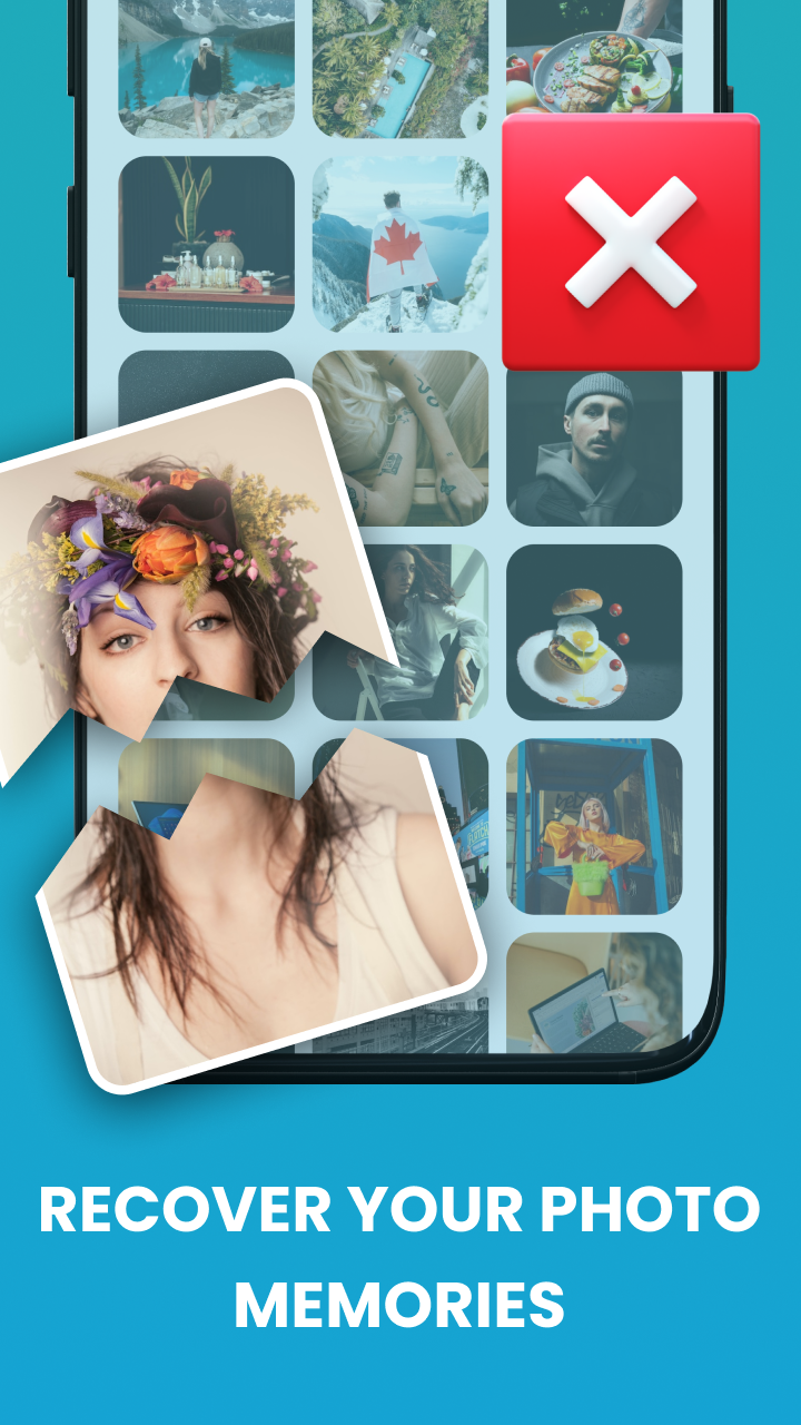 اسکرین شات 1 برنامه Photo Recovery - Data Recovery