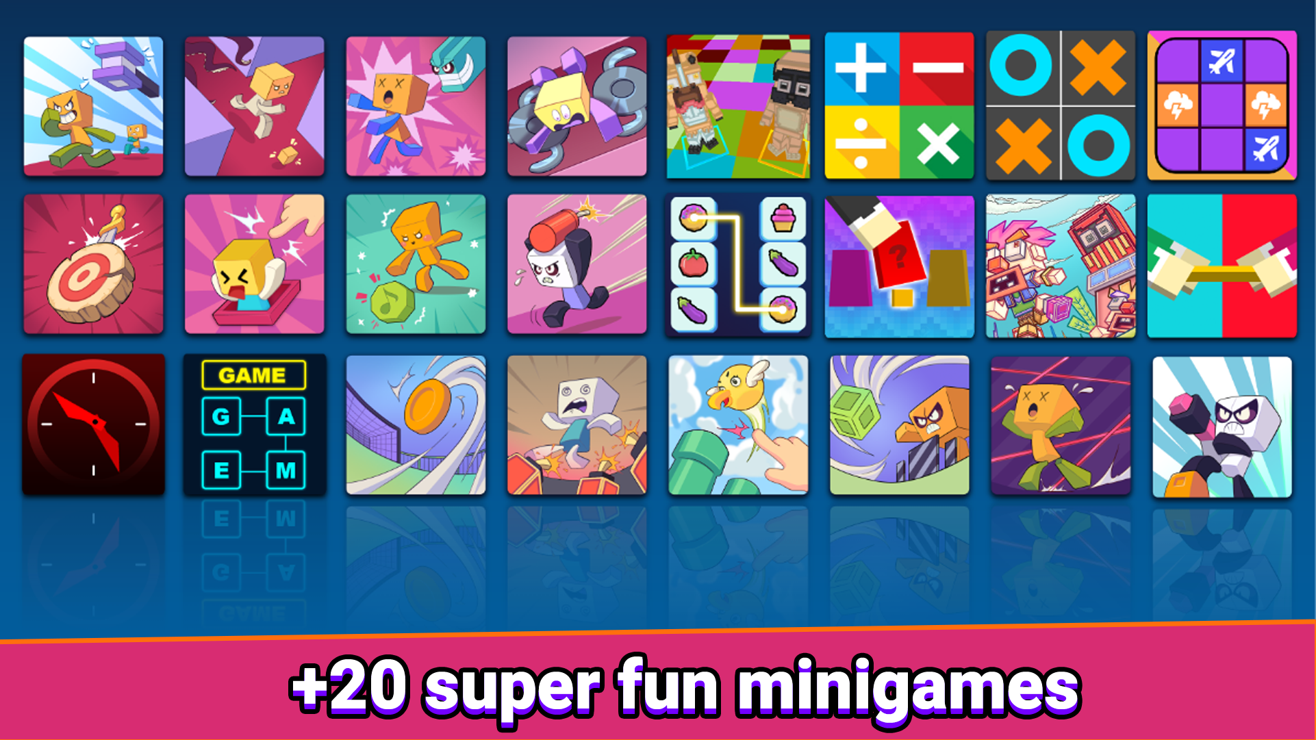 اسکرین شات 2 بازی 2 Player Games: Block Party