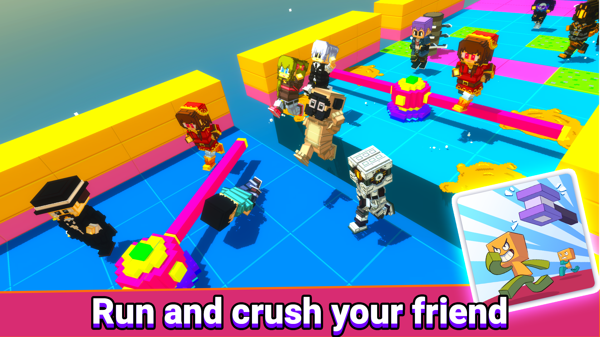 اسکرین شات 1 بازی 2 Player Games: Block Party