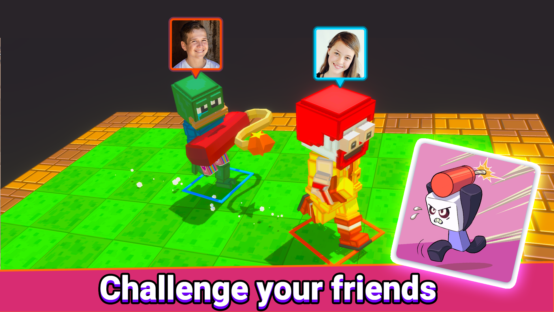 اسکرین شات 3 بازی 2 Player Games: Block Party