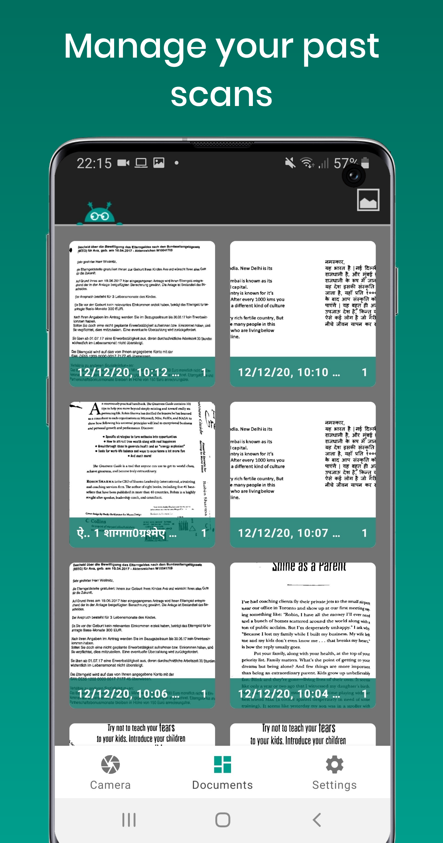 اسکرین شات 7 برنامه Text Fairy (OCR Text Scanner)
