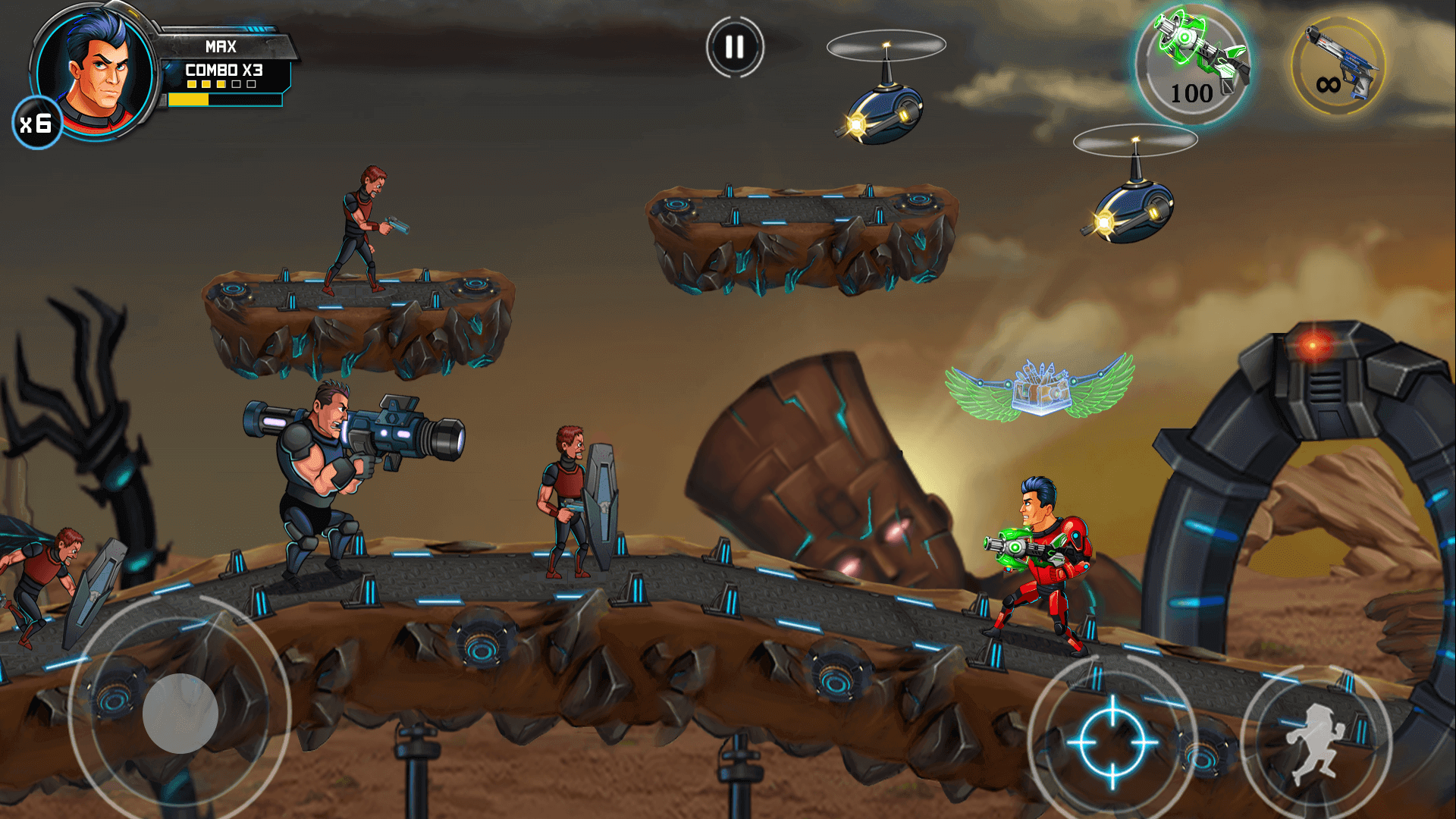 اسکرین شات 1 بازی Alpha Guns 2