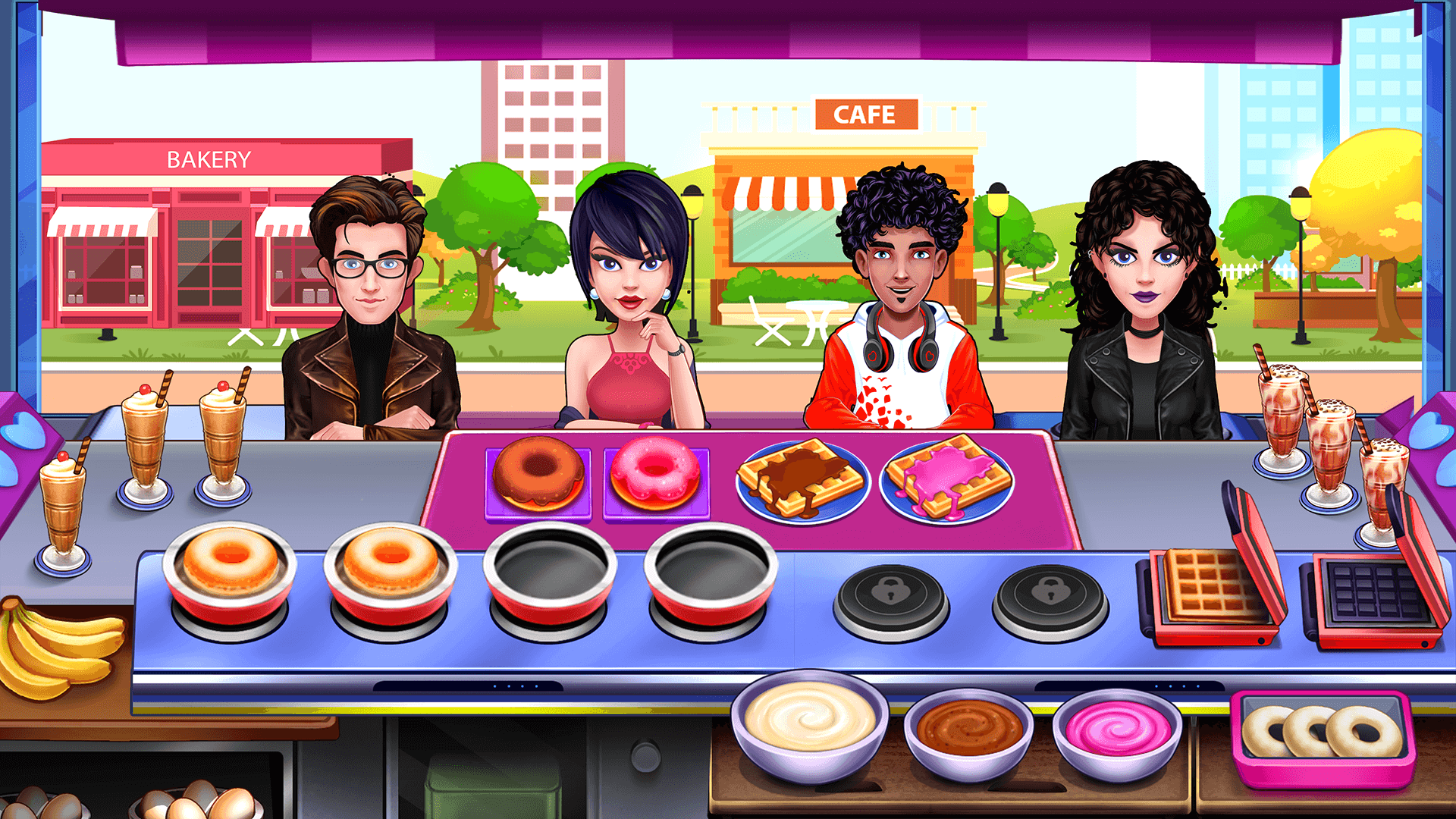 اسکرین شات 4 بازی Cooking Chef - Food Fever