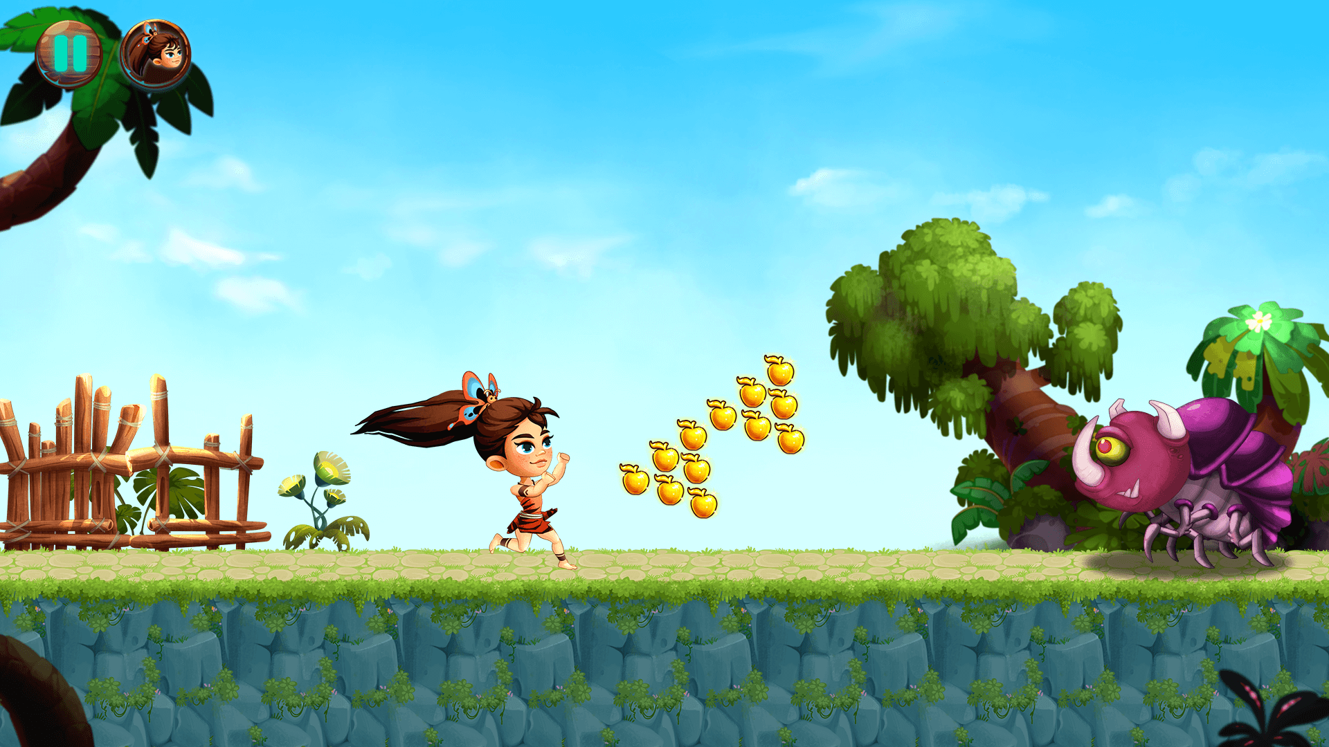 اسکرین شات 2 بازی Jungle Adventures Run