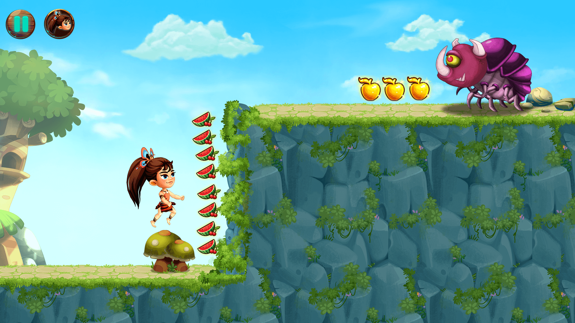 اسکرین شات 3 بازی Jungle Adventures Run