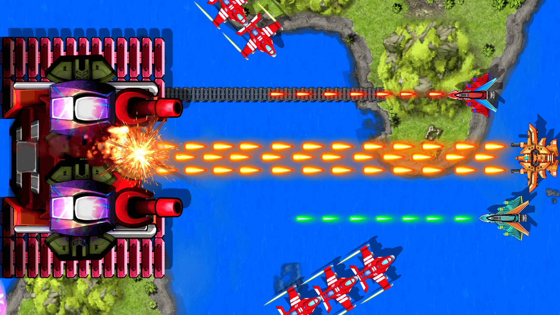 اسکرین شات 3 بازی 1945 Galaxy Shooter