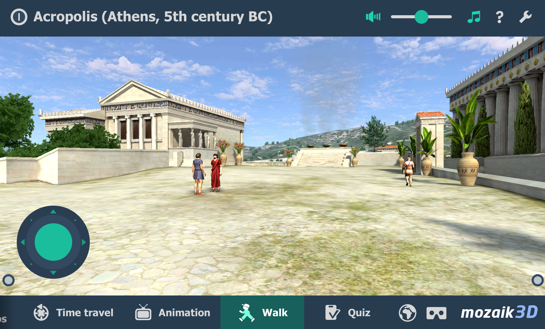 اسکرین شات 5 برنامه Acropolis educational 3D scene