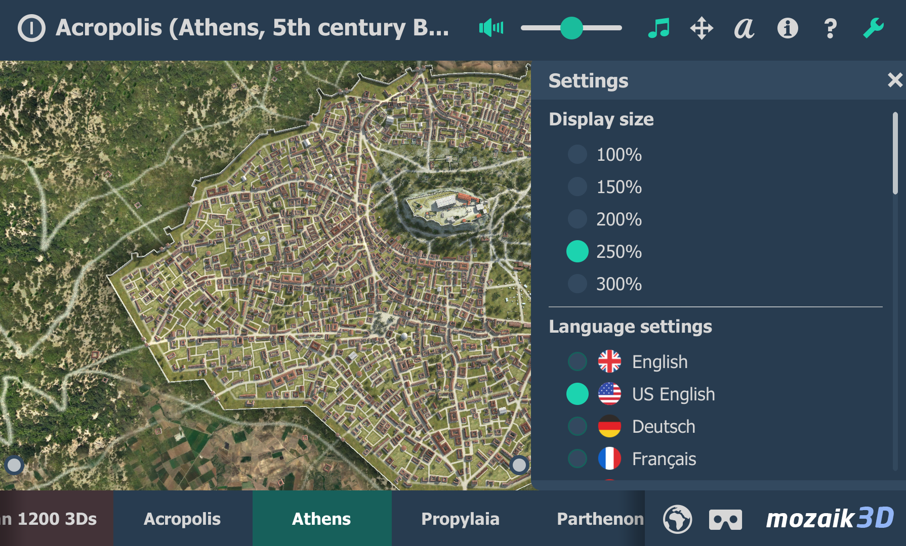 اسکرین شات 2 برنامه Acropolis educational 3D scene