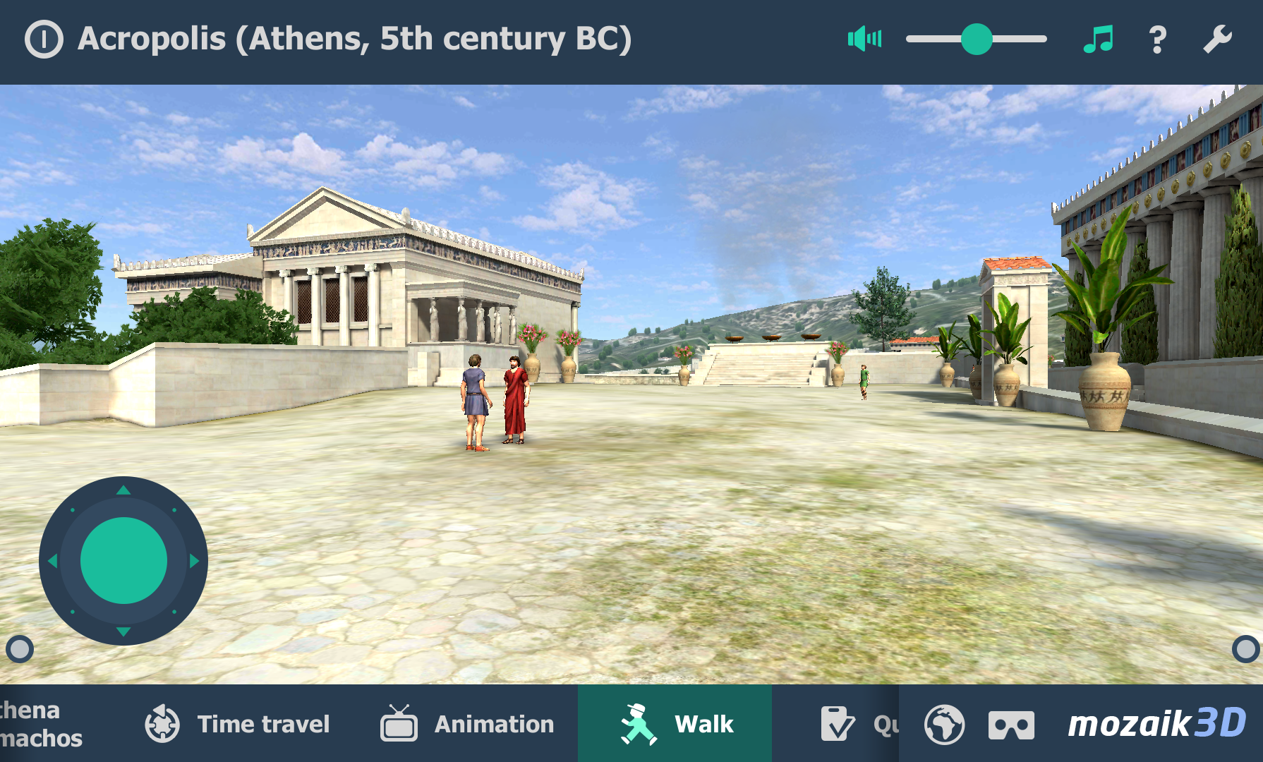 اسکرین شات 5 برنامه Acropolis educational 3D scene