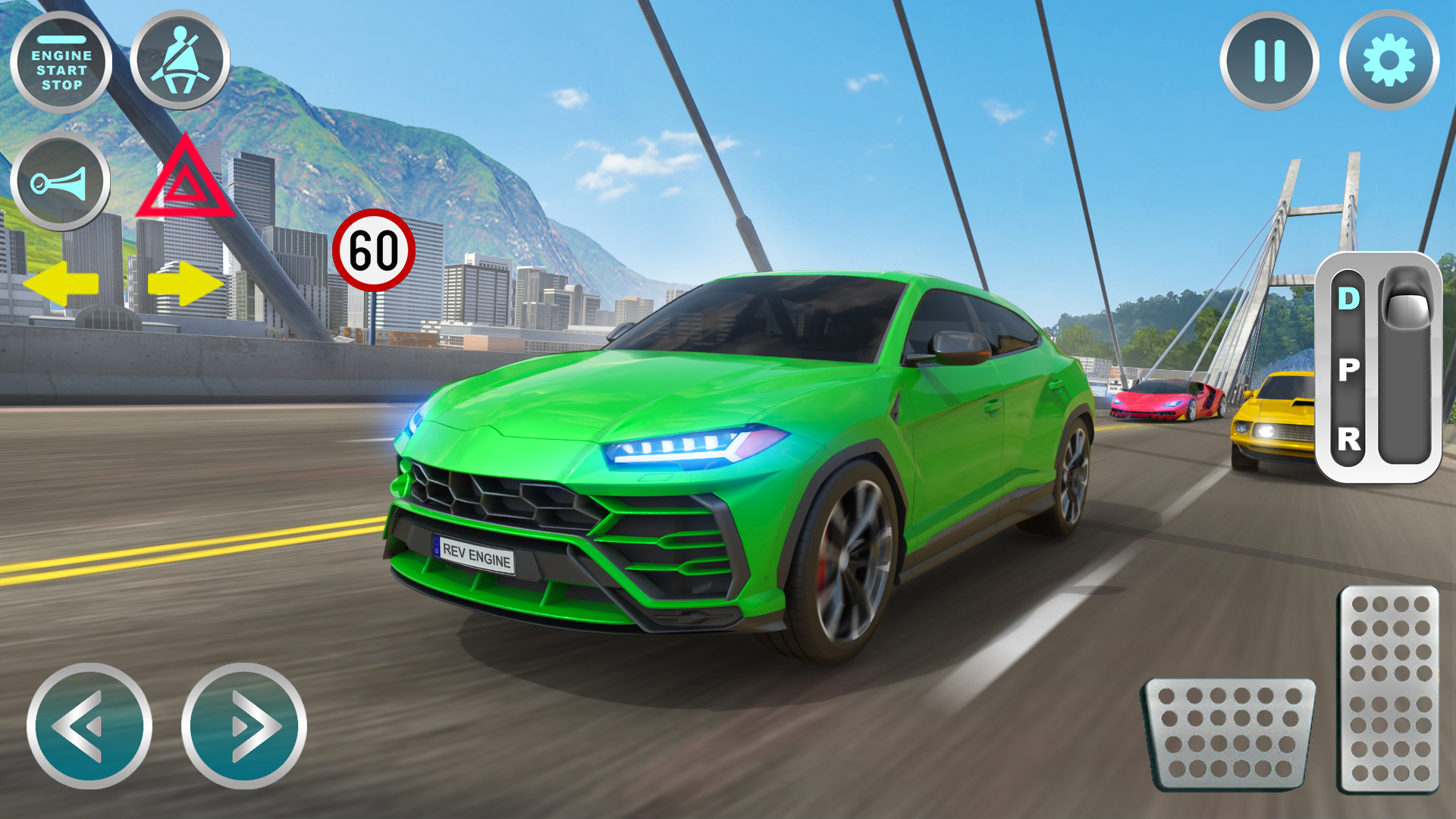 اسکرین شات 4 بازی Real Driving School: Car Games