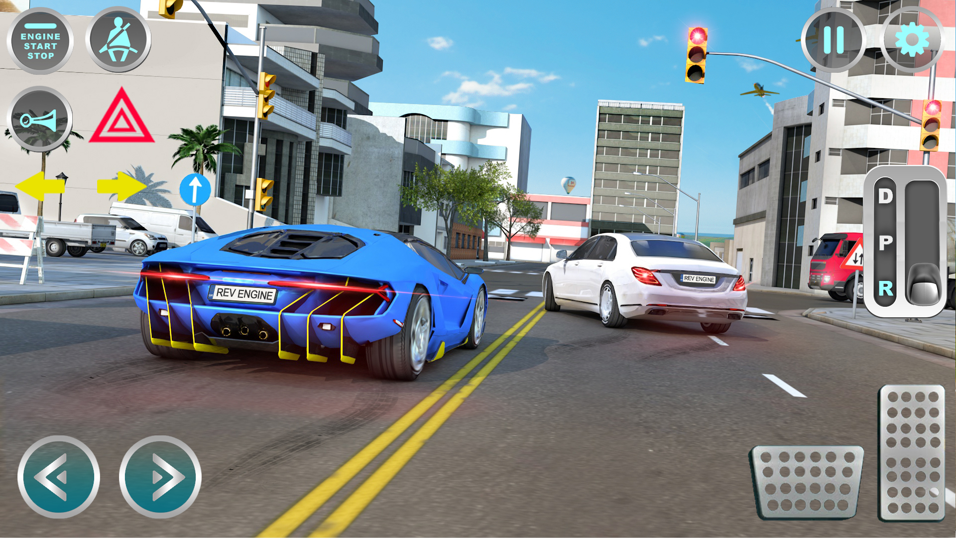 اسکرین شات 6 بازی Real Driving School: Car Games