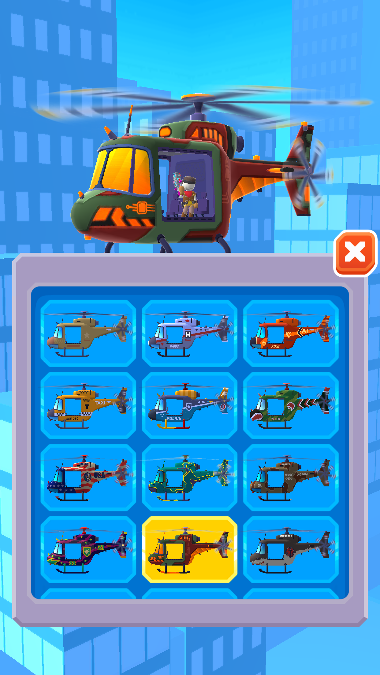 اسکرین شات 6 بازی Helicopter Escape 3D