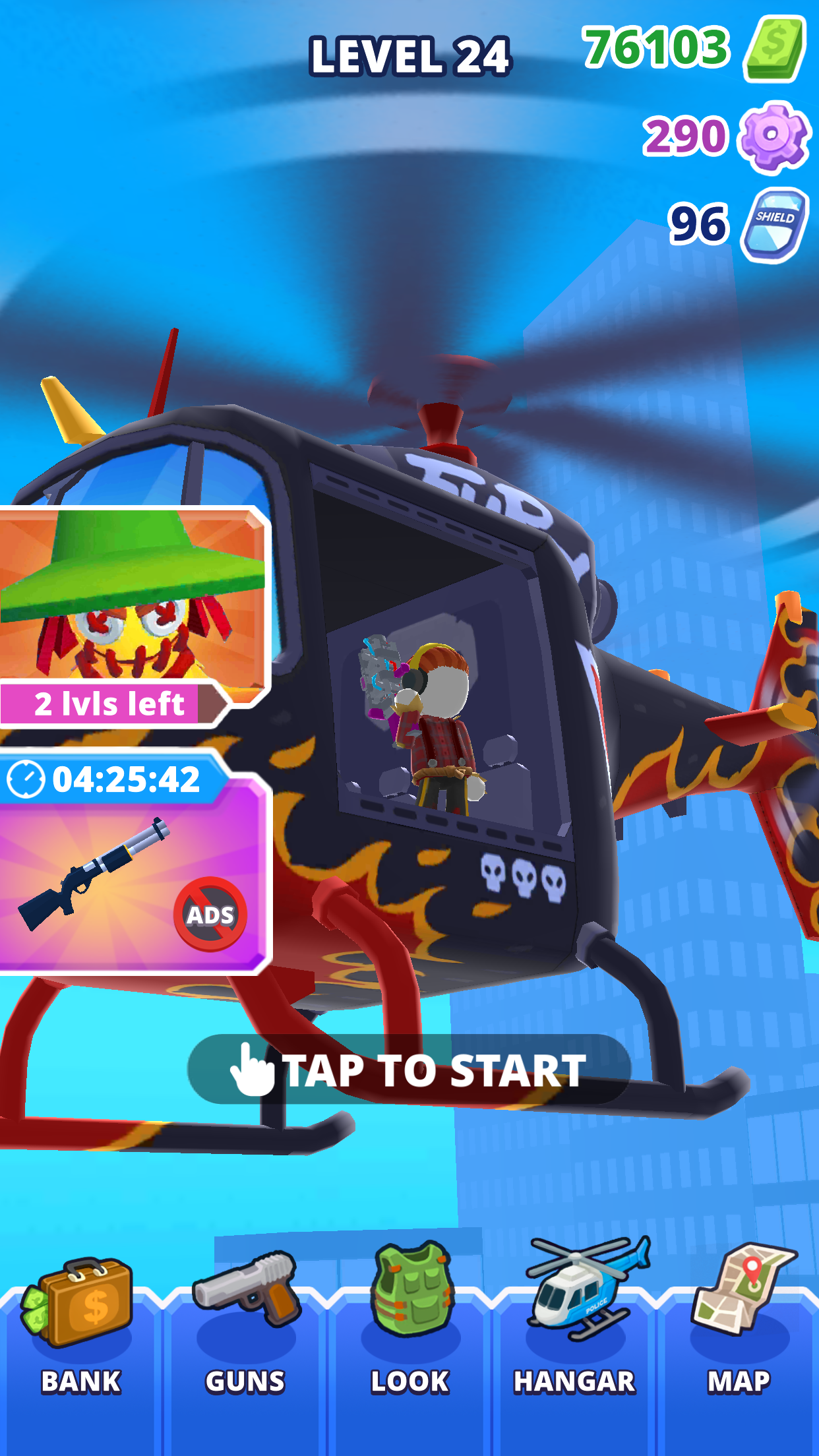 اسکرین شات 1 بازی Helicopter Escape 3D