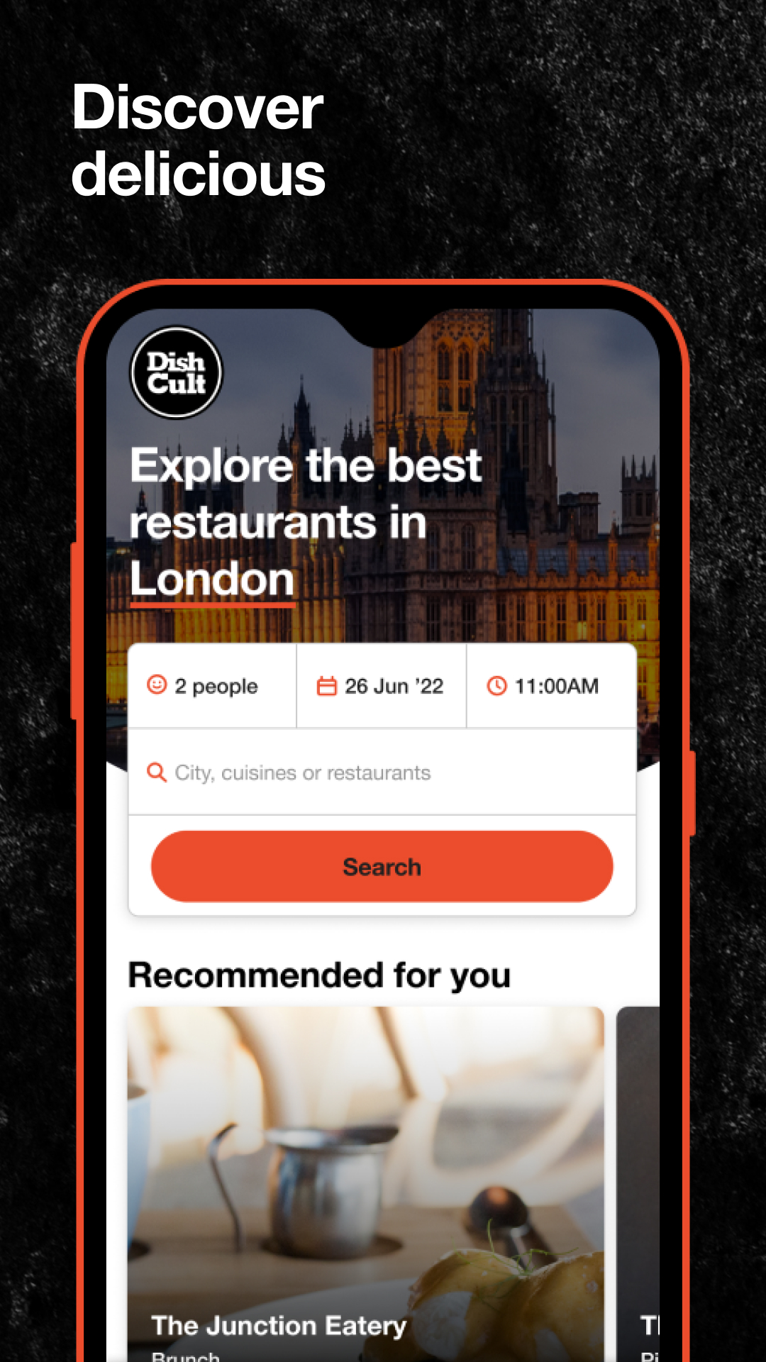 اسکرین شات 1 برنامه Dish Cult