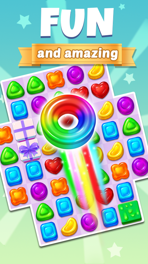 اسکرین شات 2 بازی Sweety City - Match 3 Mania In