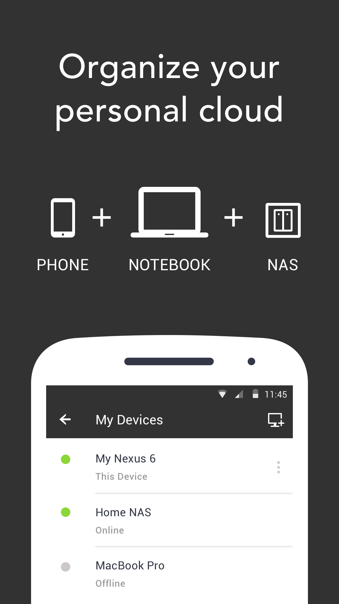اسکرین شات 4 برنامه Resilio Sync