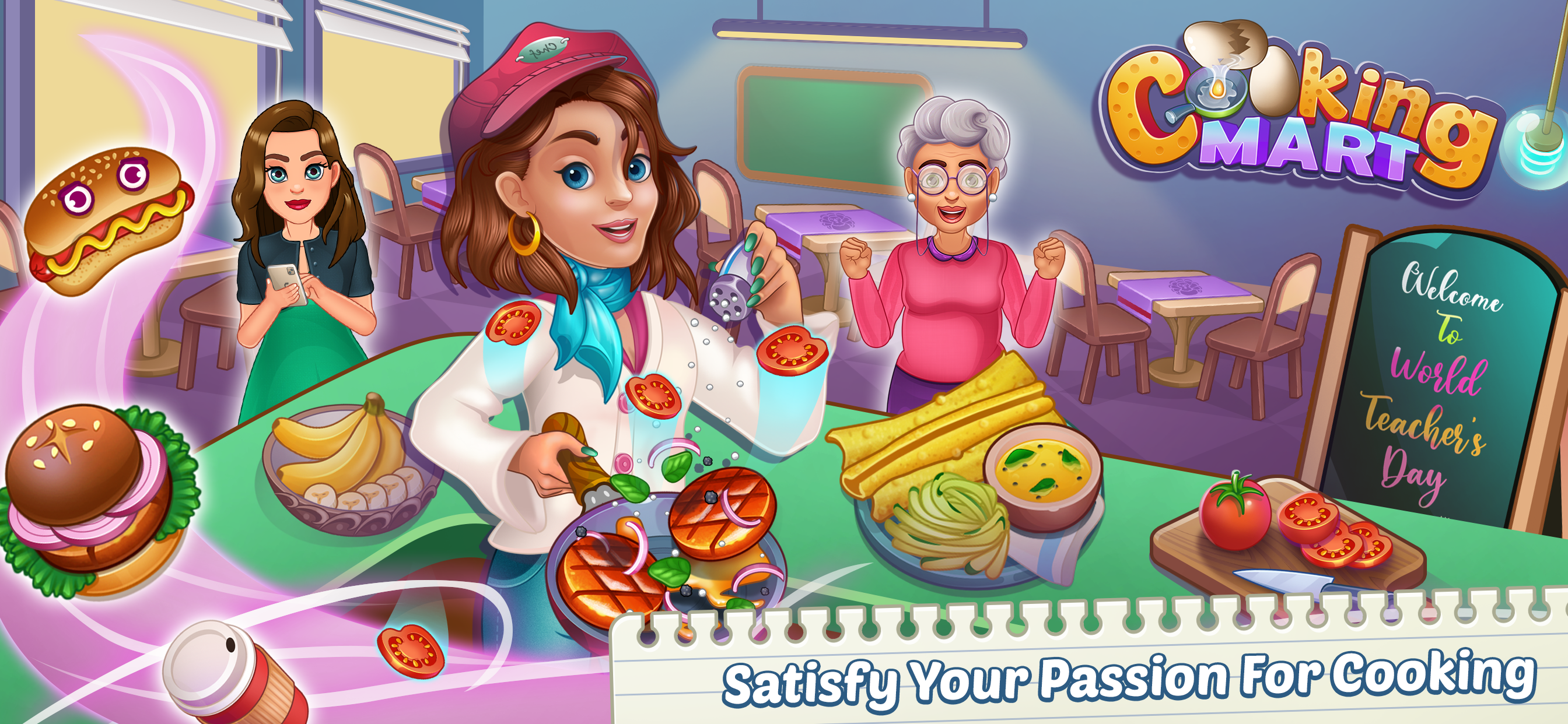 اسکرین شات 2 بازی Cooking Mart - Indian Cooking