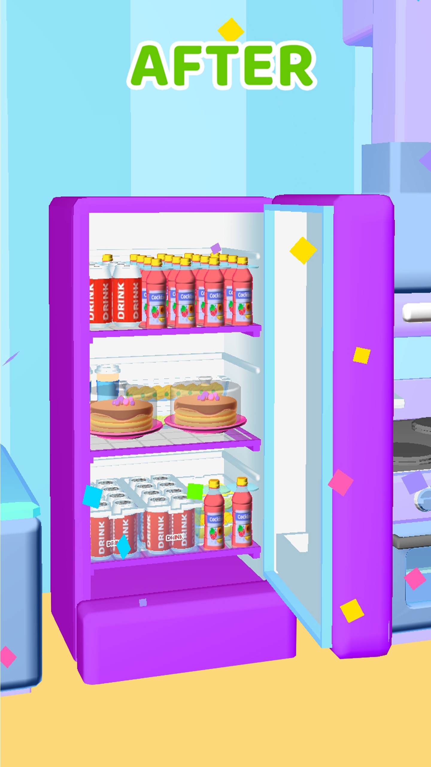 اسکرین شات 2 بازی Fridge Restock