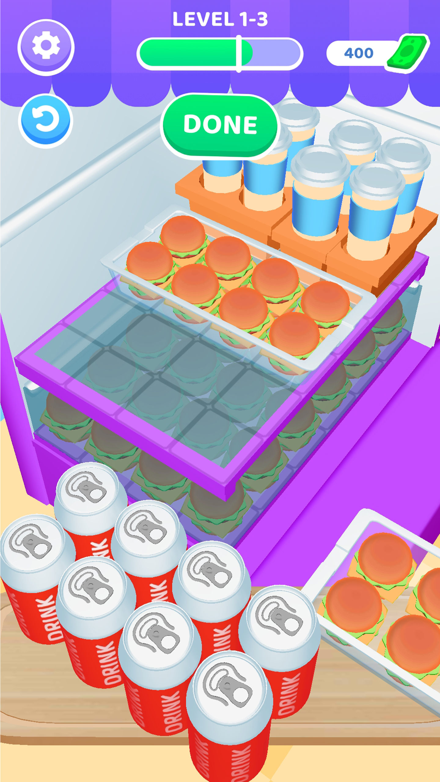 اسکرین شات 1 بازی Fridge Restock