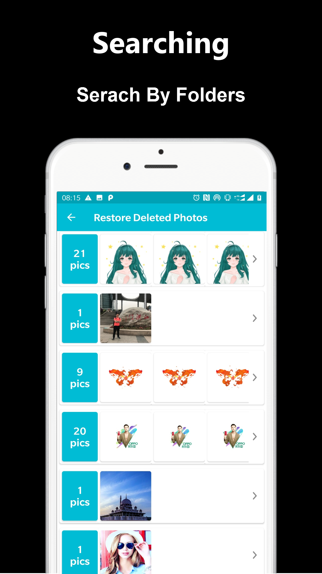 اسکرین شات 3 برنامه Deleted Photo Recovery