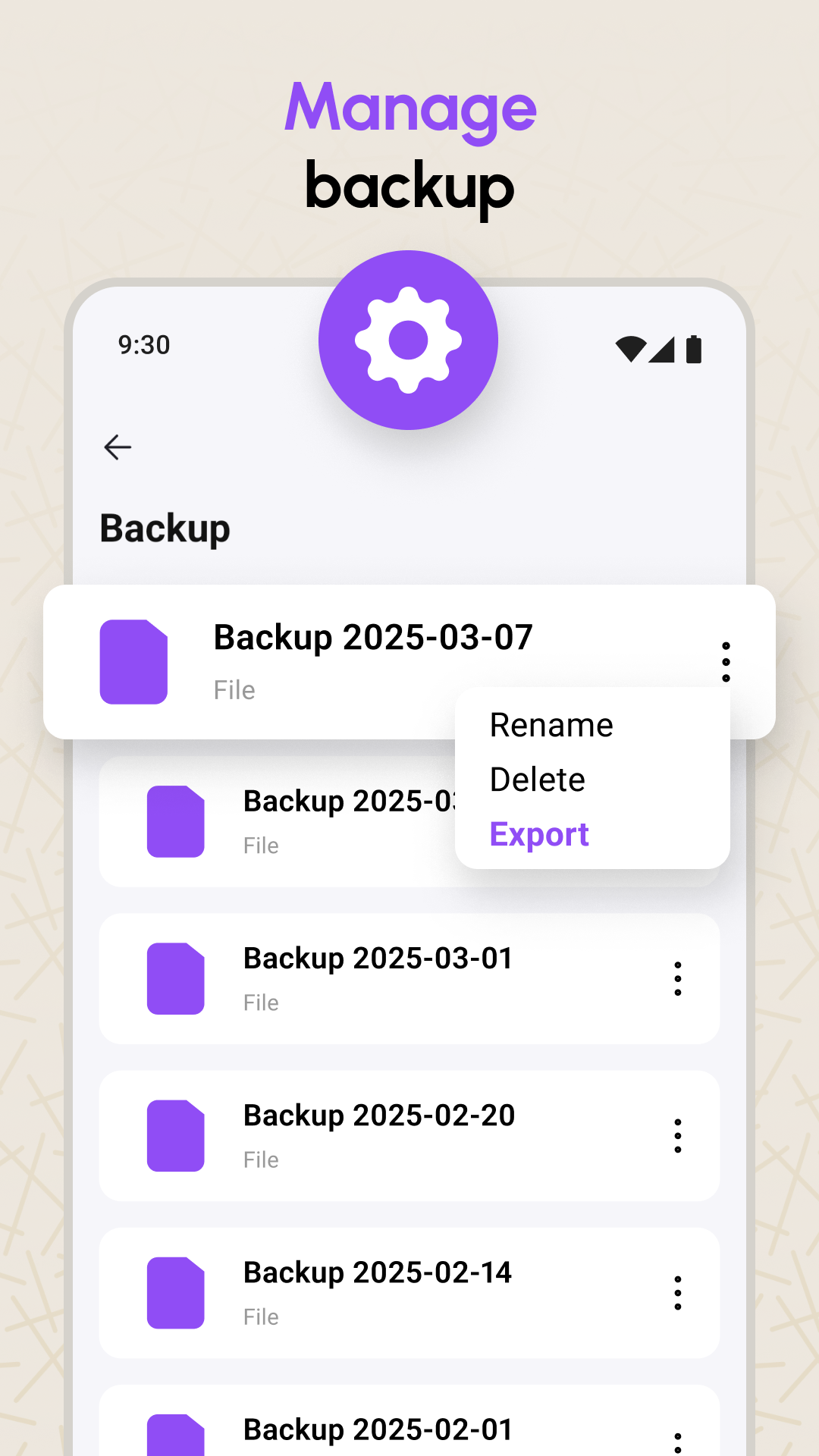 اسکرین شات 5 برنامه Recover Deleted Messages