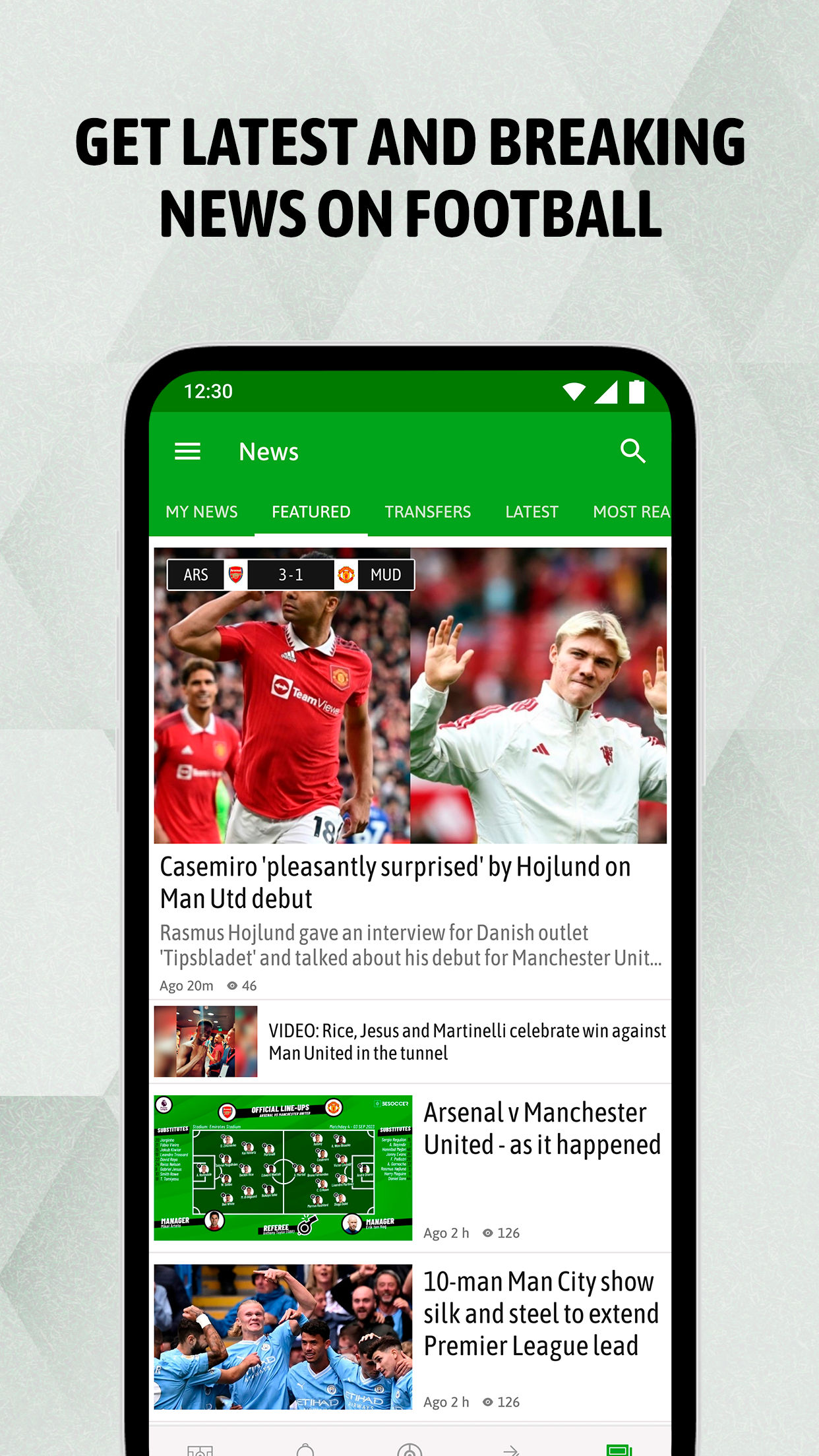 اسکرین شات 5 برنامه BeSoccer: Football Live Score