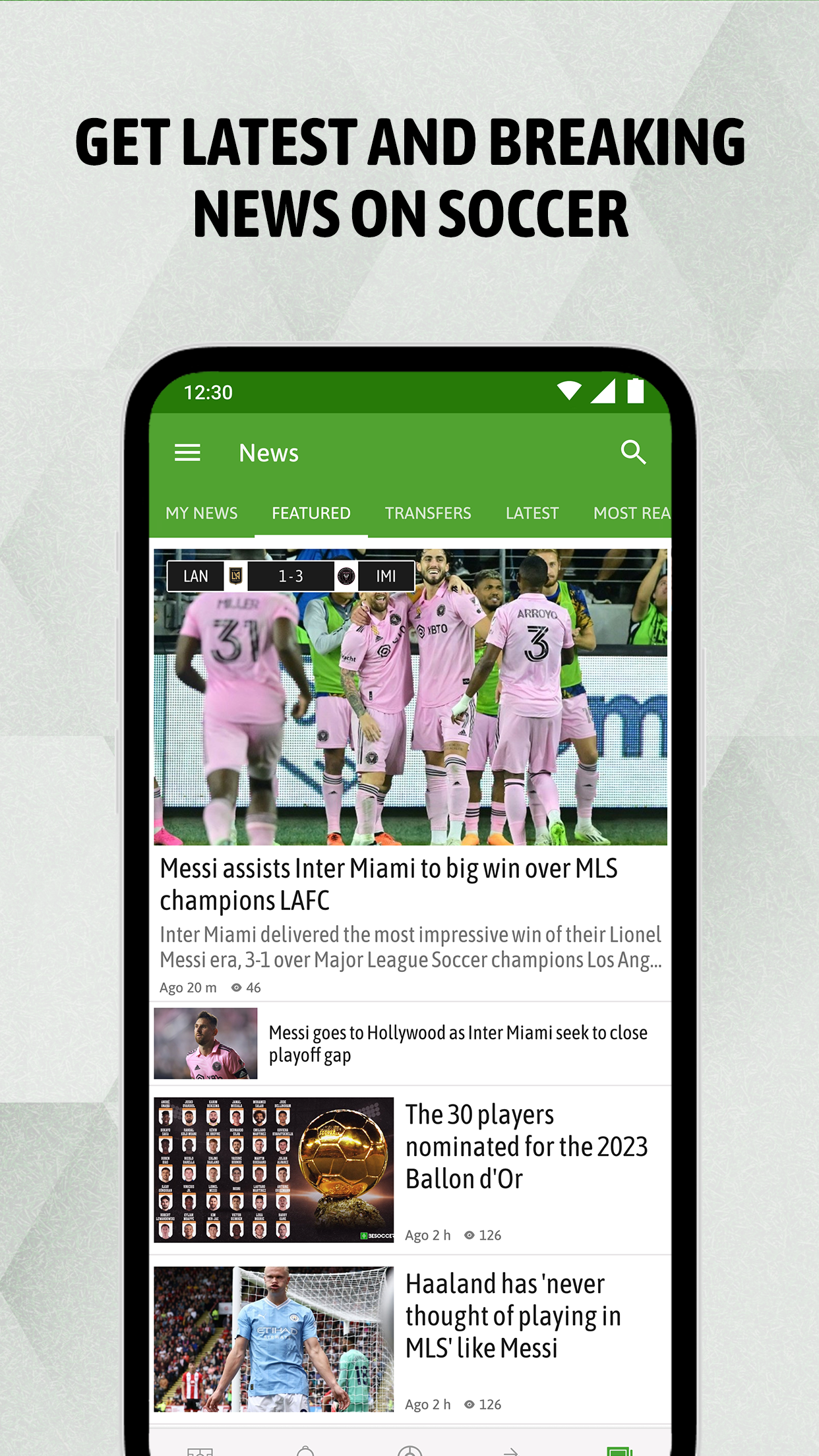 اسکرین شات 5 برنامه BeSoccer - Soccer Live Score